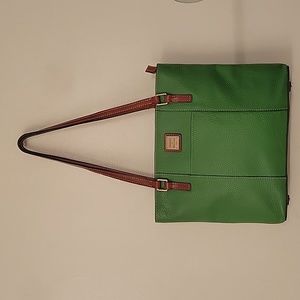 Dooney & Bourke Pebbled Leather Shoulder Bag